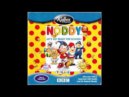 Oui-Oui : En Route pour l’École — démonstration de la version étrangère « Kidbox DVDgames: Noddy Let’s Get Ready for School! » du DVD interactif, chaîne Александр и Кот. Видео и компьютерные игры., 48 min 56. Interface et univers Oui-Oui contrôlés ; aperçu d’une localisation étrangère, pas de la piste française ni du jeu PC.