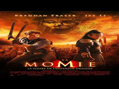 Bande-annonce VF de La Momie : La Tombe de l’Empereur Dragon (2008), archive Nostalgia Channel Maroc.