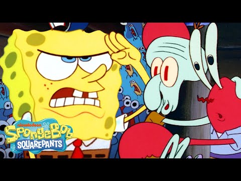 Bob l’Éponge DVD Atlas : Sculptures sur bulles — extrait officiel de « Bienvenue à bord / Help Wanted », présent sur le DVD, en anglais, SpongeBob SquarePants Official (5 min 12).