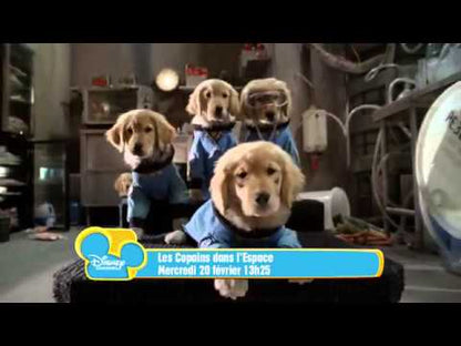 Les Copains dans l’Espace — court spot de diffusion Disney Channel consacré au film, archive DisneyChannel Nickelodeon (47 secondes).