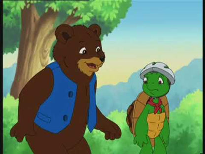 Franklin le courageux, épisode français inclus dans le DVD, aperçu de la série originale.