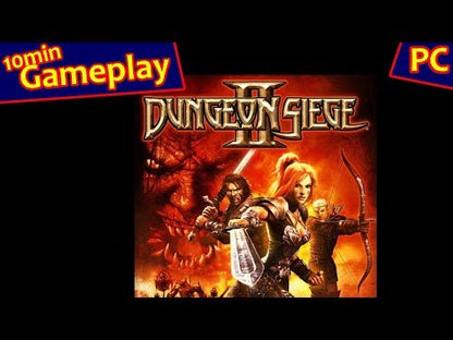 Dungeon Siege Deluxe Edition Jeu PC Complet Incomplet 1 CD Manquant Français RPG Action — présentation PC