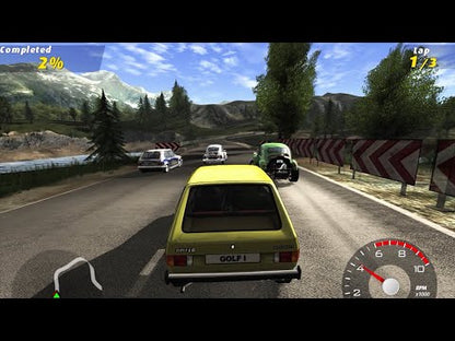 GTI Racing – Jeu PC DVD-ROM Occasion – Course Automobile Volkswagen Golf GTI – Micro Application – Windows — présentation PC