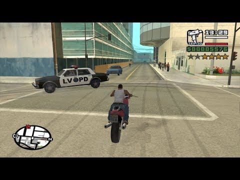 Grand Theft Auto San Andreas Jeu PC DVD-ROM 18+ CD Seul Occasion — présentation PC