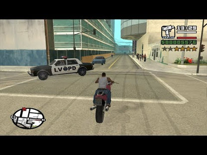 Grand Theft Auto San Andreas Jeu PC DVD-ROM 18+ CD Seul Occasion — présentation PC