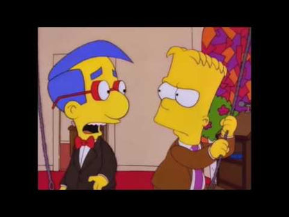 Les Simpson Classics : Anges ou démons — extrait de « Bart vend son âme / Bart Sells His Soul » (saison 7 épisode 4), présent sur le DVD, archive Juan Abercrombie (3 min 47).
