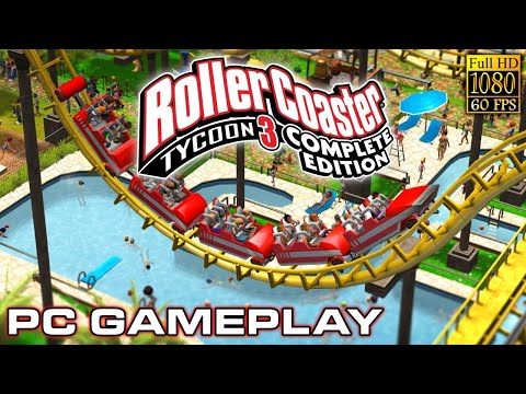 RollerCoaster Tycoon 3 PC Jeu de Gestion Construction Parc d'Attractions Simulation Atari Français — présentation PC