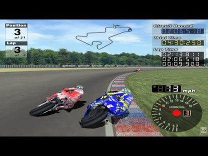 MotoGP 3 Platinum PS2 PlayStation 2 PAL Jeu de Course Moto Officiel Namco – Vidéo de présentation