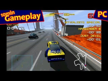 Ultim@te Race Pro – Jeu PC CD-ROM | Course Automobile | Microprose | Occasion Bon État — présentation PC