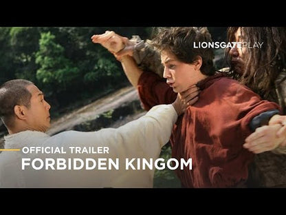 Le Royaume interdit / The Forbidden Kingdom (2008), Jackie Chan et Jet Li — courte bande-annonce publiée par Lionsgate Play ID, marché indonésien.