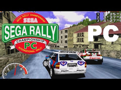 Sega Rally Championship – Jeu PC CD-ROM | SEGA | Xplosiv | Toyota & Lancia | Manuel Français — présentation PC