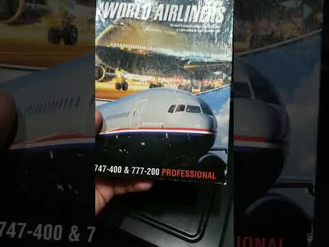 World Airliners 747-400 & 777-200 Professional, FS2002 — présentation physique du coffret (Short)