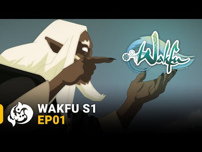 Wakfu saison 1, coffret DVD 1 + DVD 4 — épisode 1 « L’Enfant des Brumes », présent sur le DVD 1, version française officielle, Ankama Animations (22 min 46).