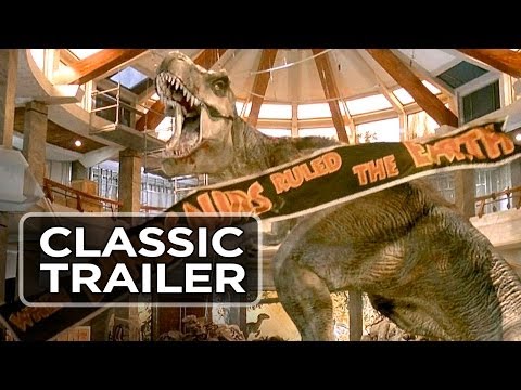 Jurassic Park (1993) — bande-annonce en anglais, Rotten Tomatoes Classic Trailers. Film original de Steven Spielberg, avec Sam Neill, Laura Dern et Jeff Goldblum.