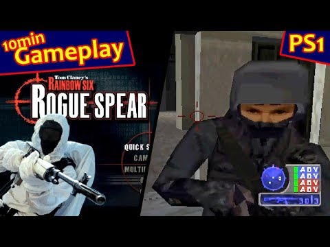 Tom Clancy’s Rainbow Six Rogue Spear – PlayStation – CD seul sans boîtier – Action tactique – Vidéo de présentation