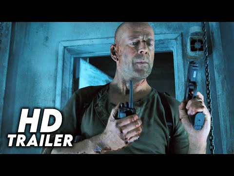Die Hard 4 : Retour en enfer / Live Free or Die Hard (2007), Len Wiseman, Bruce Willis, Timothy Olyphant et Justin Long — bande-annonce originale, archive HD Retro Trailers (2 min 14).