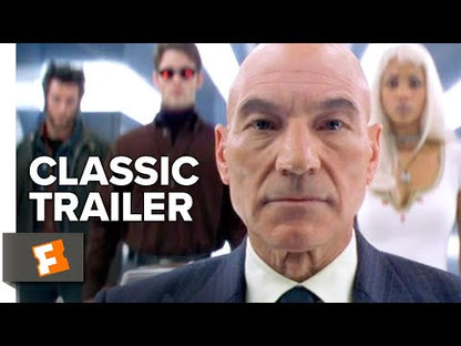 X-Men (2000), Bryan Singer, Patrick Stewart et Hugh Jackman — bande-annonce officielle anglaise, Rotten Tomatoes Classic Trailers.