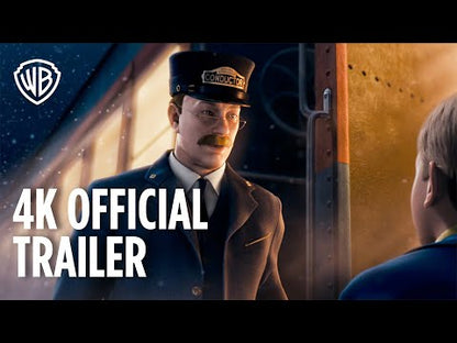 Le Pôle Express (2004), avec Tom Hanks — bande-annonce officielle Warner Bros. Entertainment, version anglaise, réédition 4K du même film (1 min 41).