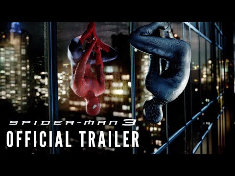 Spider-Man 3 — bande-annonce officielle du film de 2007 avec Tobey Maguire, en anglais, Sony Pictures Entertainment.