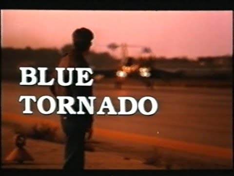 Blue Tornado (1991), Antonio Bido, Dirk Benedict, Ted McGinley, Patsy Kensit et David Warner — bande-annonce VHS en espagnol, archive David (1 min 29), premier film du coffret.