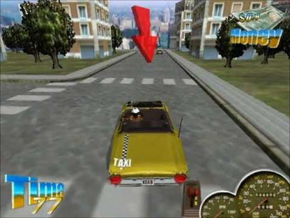 Super Taxi Driver – Jeu PC CD-ROM Occasion – Simulation Taxi en Ville – Hemming – Windows — présentation PC