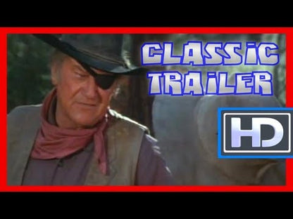 Rooster Cogburn / Une bible et un fusil (1975), Stuart Millar, John Wayne et Katharine Hepburn — bande-annonce originale anglaise, Classic Movie Trailers.