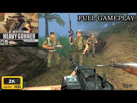 Marine Heavy Gunner Vietnam PC CD-ROM Jeu de Guerre FPS Action Militaire PEGI 16+ — présentation PC