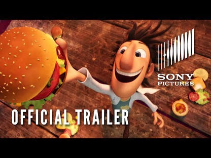 Cloudy with a Chance of Meatballs — bande-annonce officielle en anglais du film de 2009, Sony Pictures Entertainment. DVD édition UK en anglais.