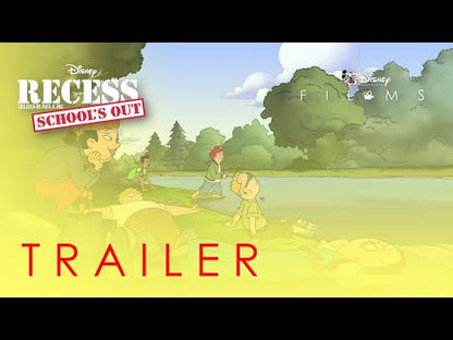 Bande-annonce de Recess: School’s Out / La Cour de Récré : Vive les Vacances ! (2001), archive Disney TVA News.