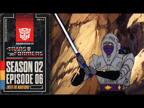 Transformers volume 5 — épisode classique « L’Entrée de Nightbird / Enter the Nightbird », présent sur le DVD, version anglaise officielle, Hasbro Pulse (22 min 48).