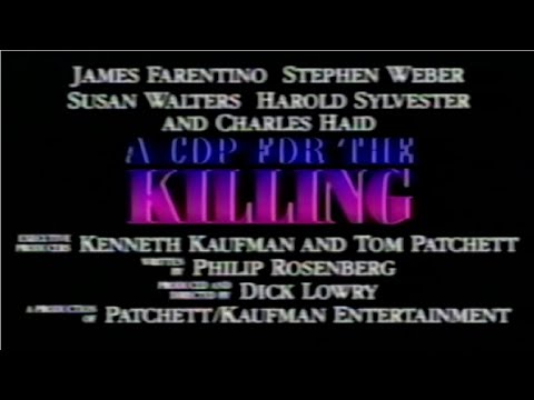 Un flic à abattre / A Cop for the Killing (1990), James Farentino, Steven Weber et Susan Walters — bande-annonce VHS en anglais, archive VHS Archive (1 min 23).