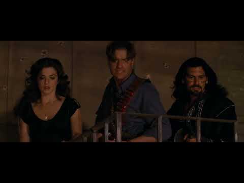 Bande-annonce officielle anniversaire en anglais de The Mummy Returns / Le Retour de la Momie (film de 2001), Universal Pictures ; promotion de la reprise cinéma pour les 25 ans.