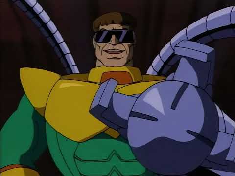 Spider-Man contre Docteur Octopus — aperçu représentatif « Doctor Octopus: Armed and Dangerous » de la série animée classique de 1994, en anglais, archive CARTOON CHRONICLES (19 min 45).