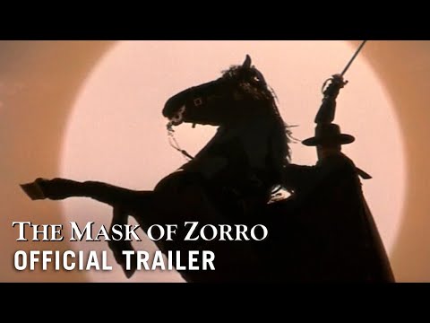 Le Masque de Zorro / The Mask of Zorro (1998), Martin Campbell — bande-annonce officielle en anglais, Sony Pictures Entertainment.