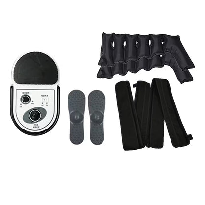 Premium 220V Air Compression Leg Massager – Pneumatic Massage Device for Calves, Feet, and Thighs – Muscle Relaxation and Sports Recovery