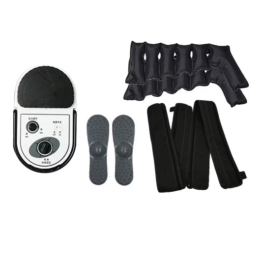 Masseur de Jambes à Compression d’Air Premium 220V – Appareil de Massage Pneumatique pour Mollets Pieds et Cuisses – Relaxation Musculaire et Récupération Sportive