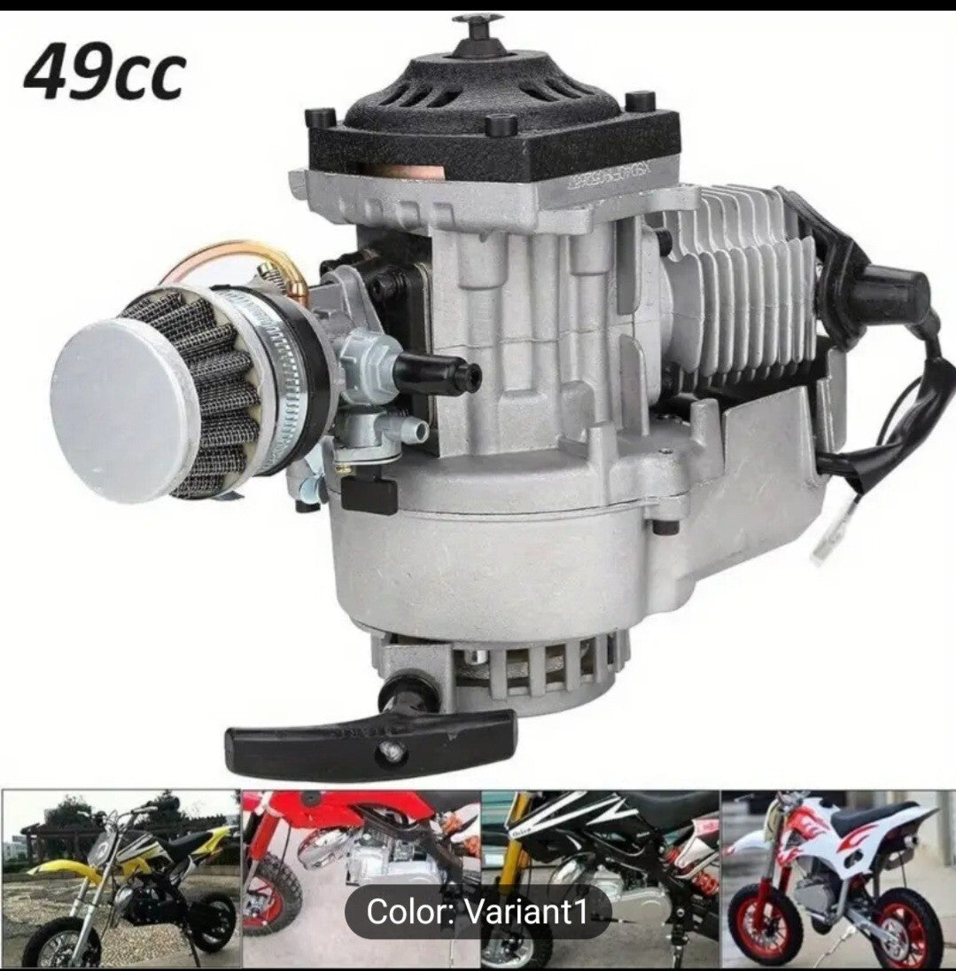 Moteur Thermique 49CC 1900W 2 Temps – Démarrage Manuel – Mini Moteur Haute Performance