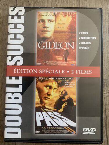 DVD Double Film – Gideon + The Pass – Édition spéciale – Version française – Zone 2 PAL