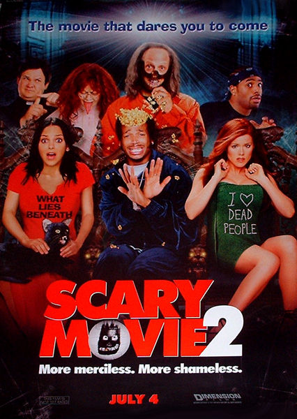 DVD scary movie 2