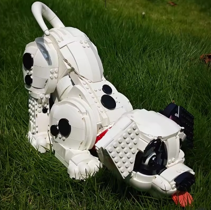 Blocs Construction Chiot 1722 Pièces – Modèle Chien DIY Compatible 43269 – Jouet Enfant Cadeau Noël