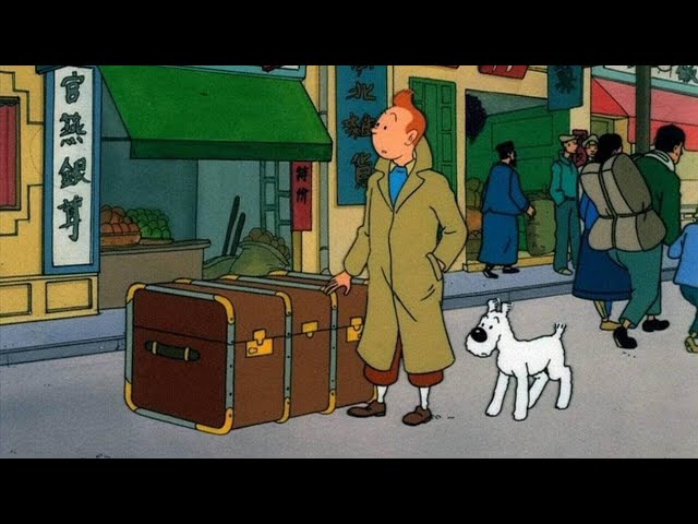 Tintin – Le Lotus Bleu | Mini DVD Original | Édition Compacte | Complet