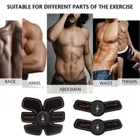 Ceinture Abdominale, Ailida Electrostimulateur Musculation Abdominaux Bras Cuisses Appareil Fitness pour Hommes Femmes