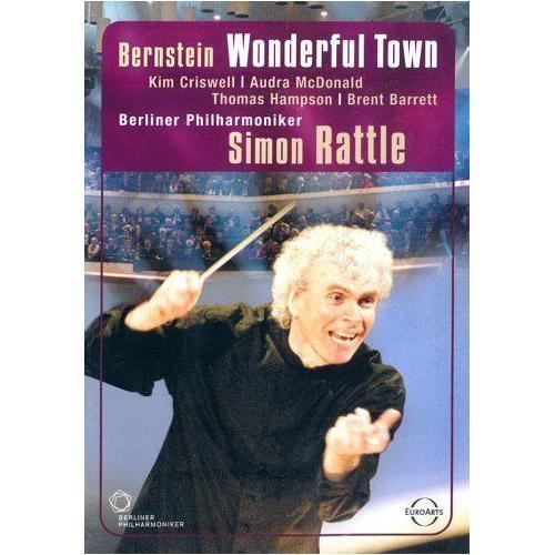 Wonderful Town – Bernstein / Simon Rattle – Pochette du DVD EuroArts