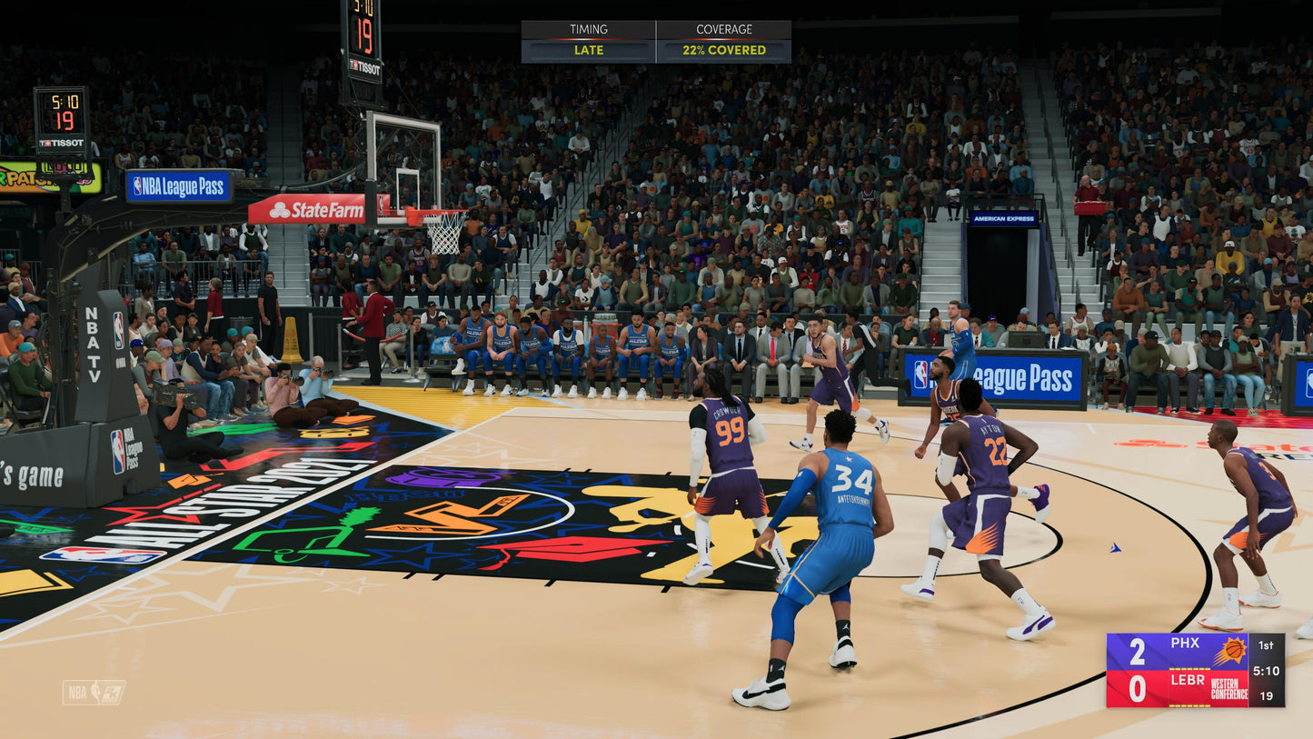 NBA 2K22 PS4 Jeu de Basket-Ball Simulation Sportive Édition 75th Anniversary PlayStation 4 2K Games