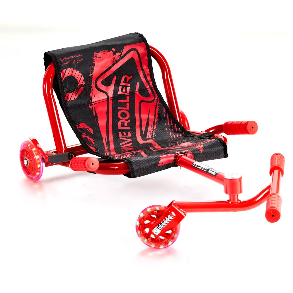 Scooter Balançoire Enfant Zig-Zag – Jouet Extérieur à Mouvement Latéral
