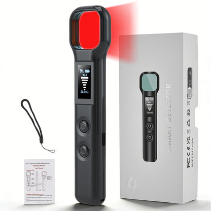4-in-1 Spy Camera Detector – Infrared + RF Signal + GPS Detector – Portable Anti-Spying