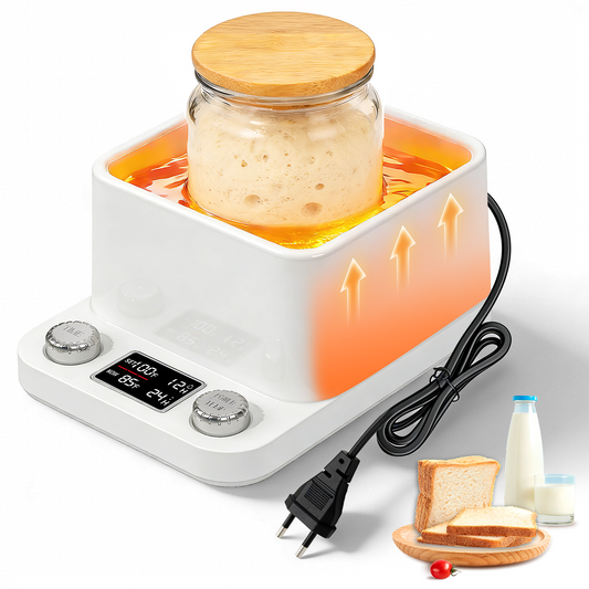 Chauffe Levain Intelligent – Fermentation Pain Yaourt Bière – Thermostat 1°C Minuteur 198h