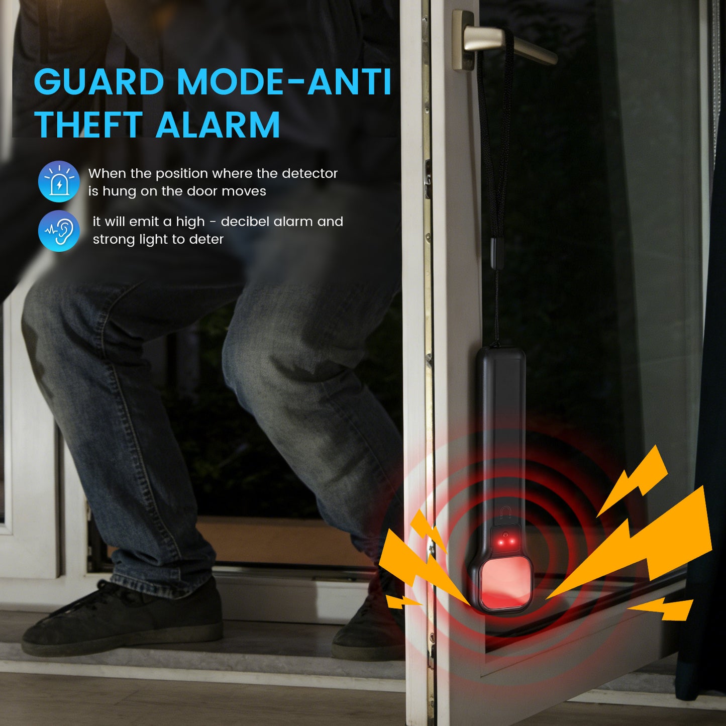 Détecteur Caméra Espion 4-en-1 – Détecteur Infrarouge + Signaux + GPS – Anti Espionnage Portable